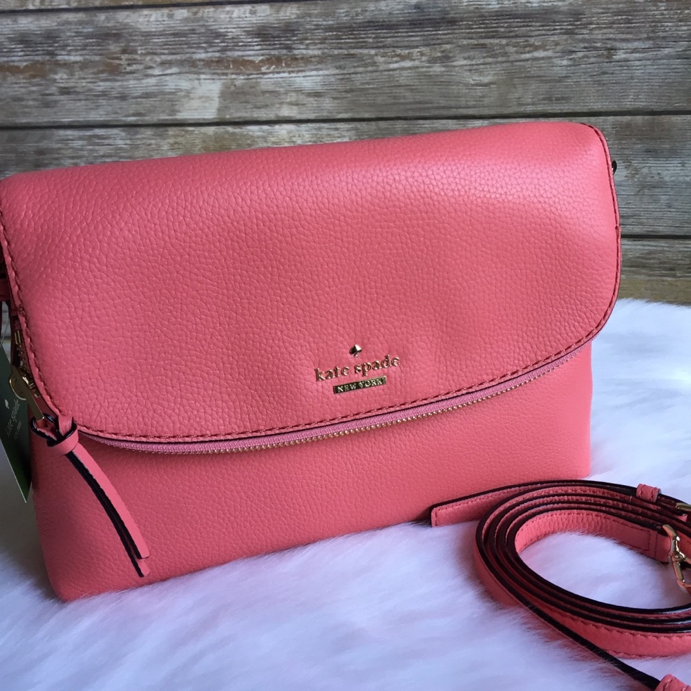 Kate spade Jackson street harlyn bag coral pebble - Picture 3 of 7